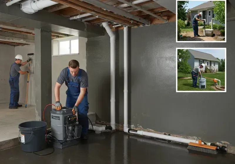 Basement Waterproofing and Flood Prevention process in Clinton, TN